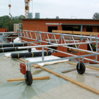 Flachdach Seitenschutz Mobil